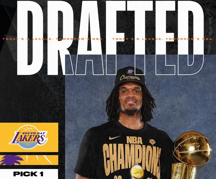 G聯賽事選秀：南灣湖人用狀元簽選雷霆舊將狄龍瓊斯