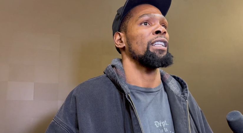 杜蘭特：對手包夾我後我們得到了一些機會，這些戰略會打成的