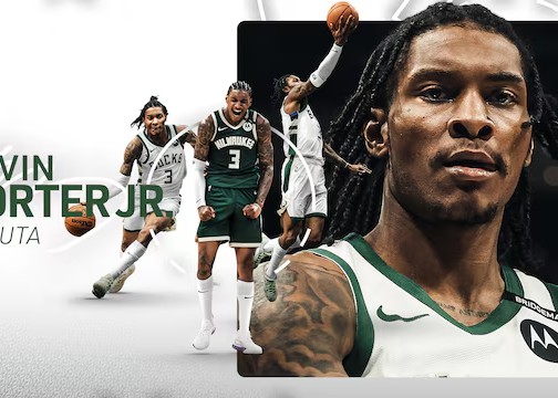 公鹿官方：小凱文波特接受右膝半月板手術，預計缺席4週