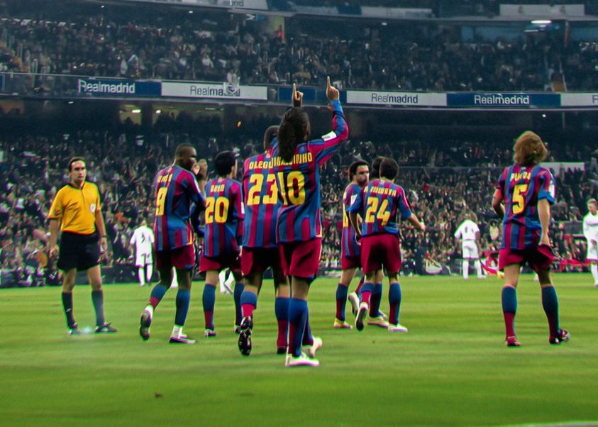 小羅社媒曬20年前征服伯納烏照片，預熱西班牙國家德比