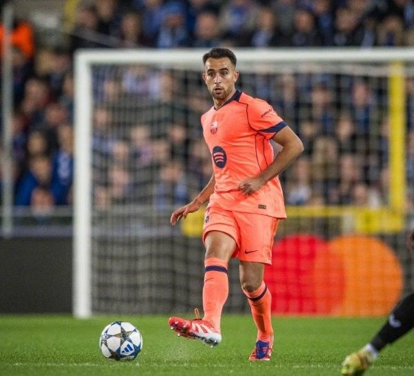 巴薩官方：埃里克·加西亞鼻骨骨折，將戴防護面具