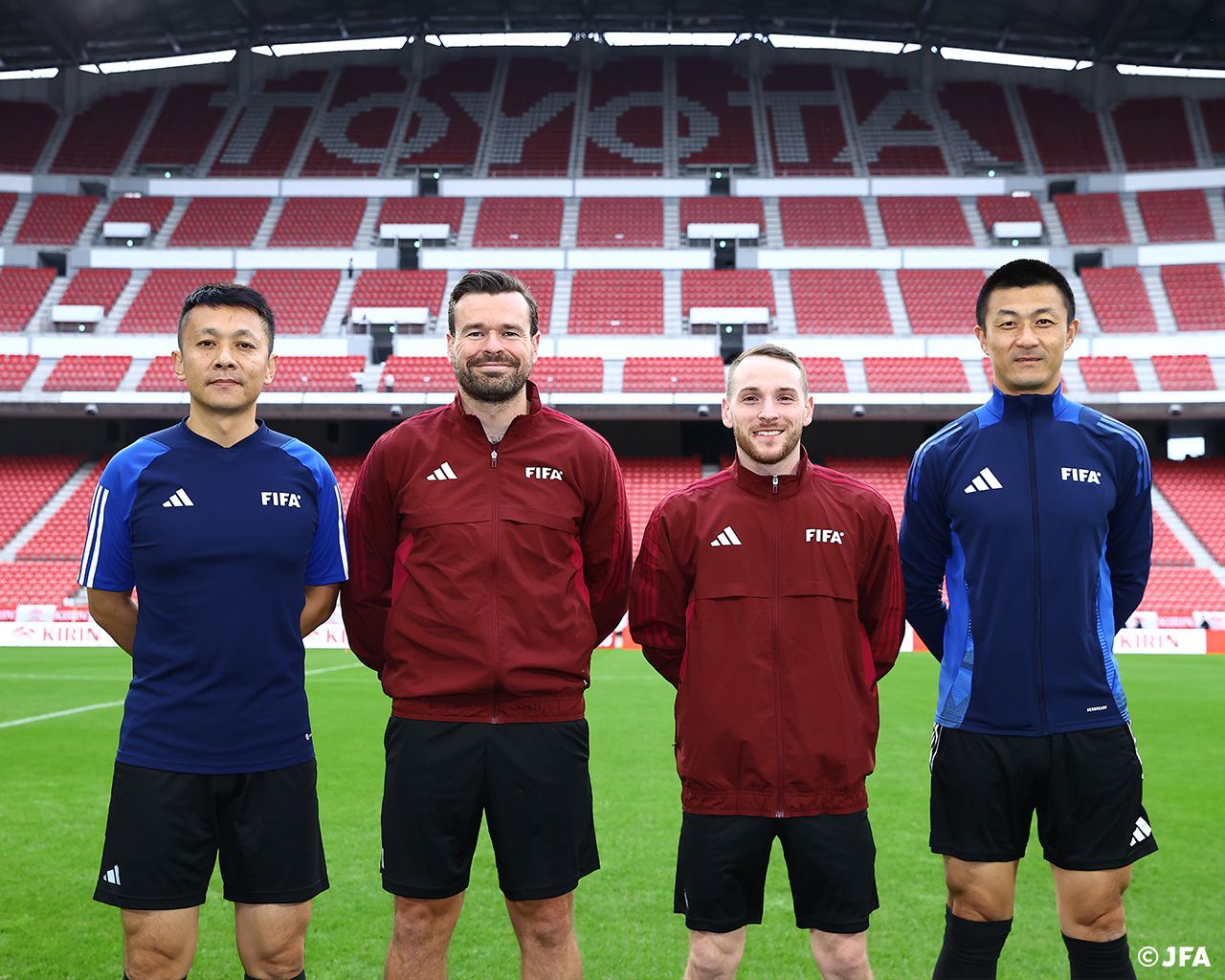 官方：傅明擔任日本vs加納第四官員，馬濟擔任助理裁判員